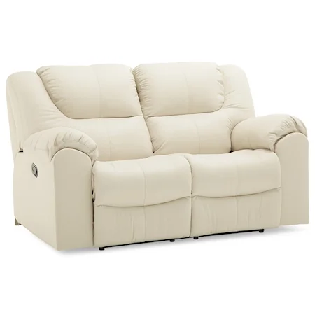 Casual Power Reclining Loveseat